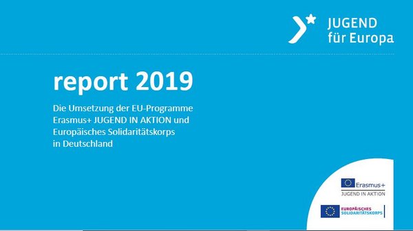 report 2019 - Titelblatt der Broschüre